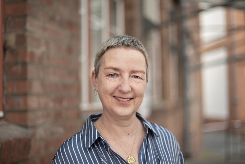 Britta Starke, Ansprechpartner für die Koordinierungsstelle für Alleinerziehende im Bezirk Tempelhof-Schöneberg