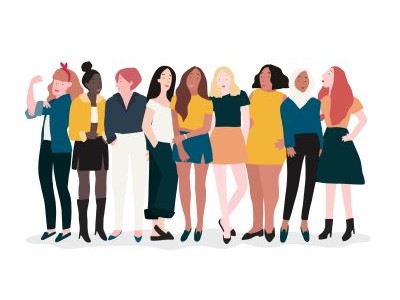 Gruppe von alleinerziehenden Frauen im Austausch – Symbolbild für Gemeinschaft